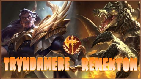 Wild Rift Tryndamere And Renekton Gameplay Youtube