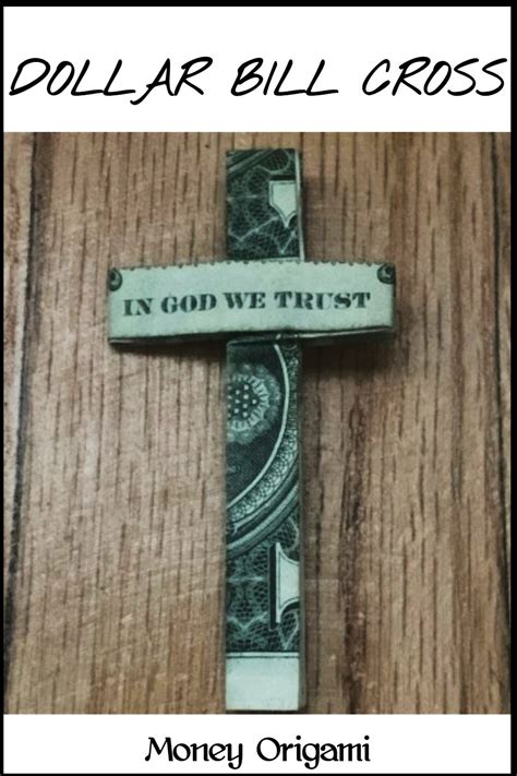 Dollar Bill Origami Cross Easy 10 Step Fold Artofit