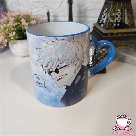 Caneca Personalizada Jujutsu Kaisen Satoru Gojo Shopee Brasil