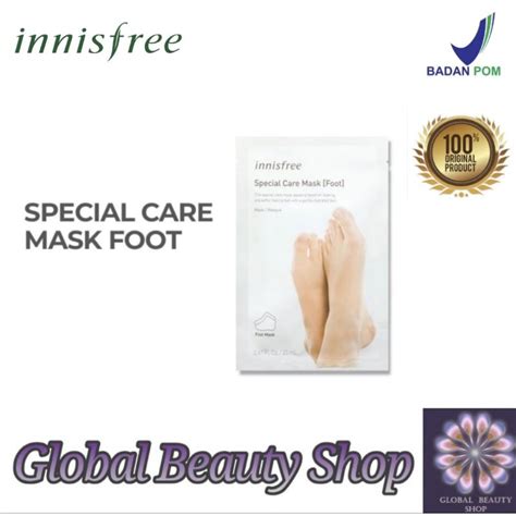 Jual Innisfree Special Care Mask Foot HAND 20ML Shopee Indonesia