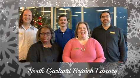 Holiday Greeting from North Garland Branch Library : City of Garland ...