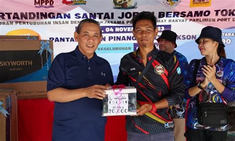 Hampir Peserta Sertai Pertandingan Santai Joran Besamo Tokmin