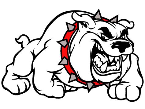 Download High Quality basketball clipart black and white bulldog ...