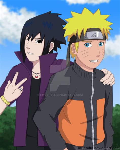 Sasuke And Naruto Road To Ninja Sasunaru Fan Art Fanpop