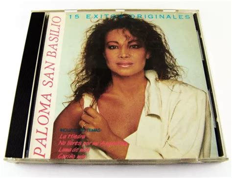 Paloma San Basilio 15 Exitos Orig Cd Como Nuevo 1989 Canada MercadoLibre