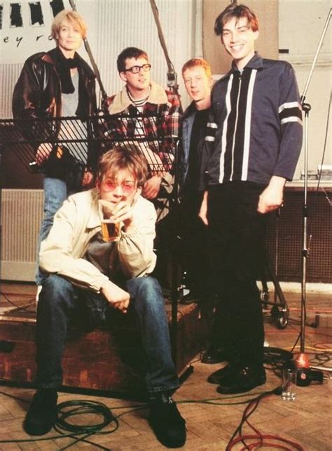 Blur Françoise Hardy Damon Albarn Graham Coxon Dave Rowntree And