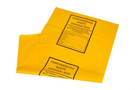 Contaminated Waste Disposal Bag - National Safety Signs - Spill control