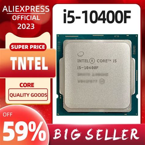 1ใหม่เอี่ยมแกน Intel I5-10400F I5 10400F 2.9 Ghz หกแกนสิบสองเครื่อง ...