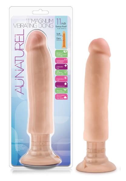 Dong Vibrante Magnum Blush Au Naturel 11 Beige Tabú Sex Shop