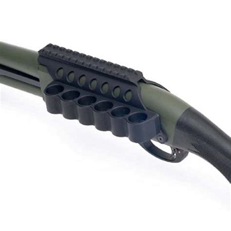 Mesa Tactical Remington 870 12 Gauge 20 Saddle Mount Sureshell 6 Shell Carrier With Mag Clamp