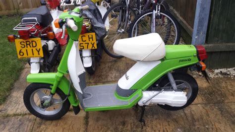 Yamaha Passola Cc Classic Moped Green Cream Now Sold