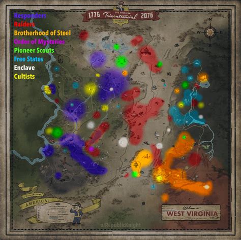 Fallout 76 Faction Map Fo76