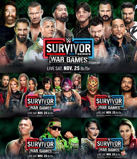 Card For Survivor Series War Games 2023 R Squaredcircle