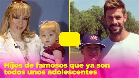 Así han crecido los hijos de estos famosos son todos unos