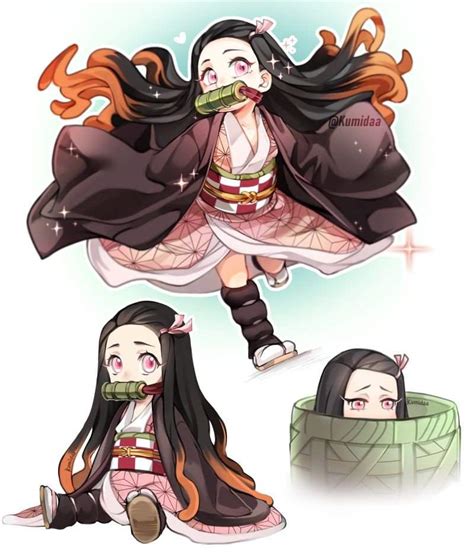 Nezuko ist so kawaii alein das erste Bild ist Süß gemacht German