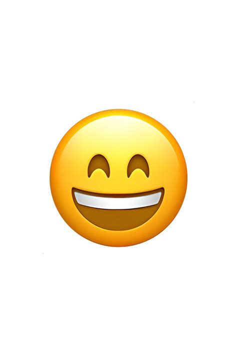 😄 Grinning Face With Smiling Eyes Emoji | Ios emoji, Teeth emoji, Emoji photo