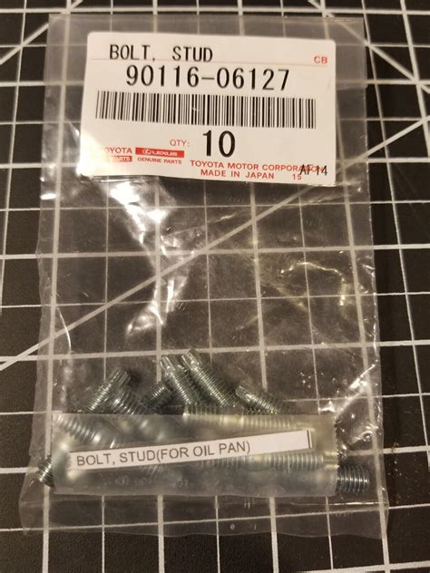 Toyota Oem Genuine Bolt Stud For Oil Pan Ebay