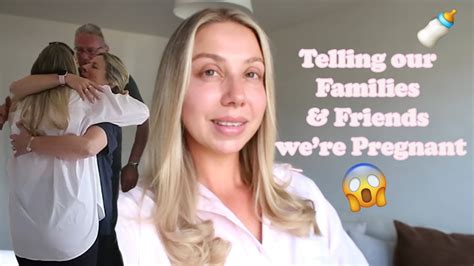 Telling Our Families Friends We Re Pregnant YouTube