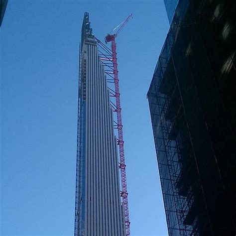 New York La Construction Du Gratte Ciel Le Plus Mince Du Monde Est