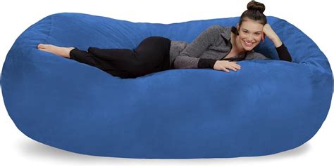 Sofa Sack Bean Bagsgiant Bean Bag Lounger 75 Royal Blue Amazonca Home And Kitchen