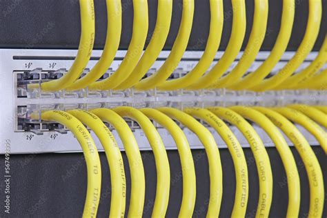 Patchcords That Are Manufactured Locally To Connect Patch Panels To