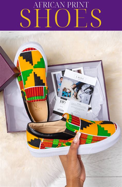 African Print Shoes For Men Laviye