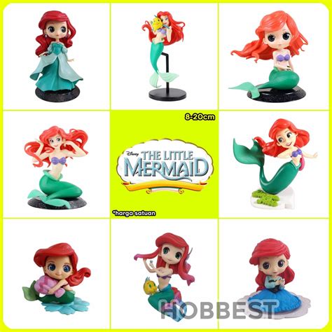 Jual The Little Mermaid Action Figure Miniatur Pajangan Topper Kue