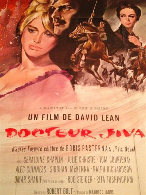 Doctor Zhivago 1965 Original French Movie Poster 47x63 Pristine