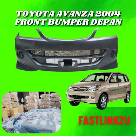 Fastlink Toyota Avanza Front Bumper Depan 100 New High Quality