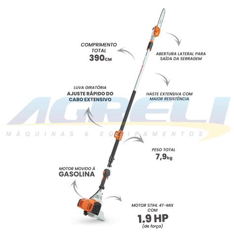 Motopoda A Gasolina Sabre Cm Ht Stihl