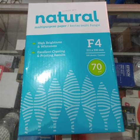 Jual Kertas Hvs F4 Natural Shopee Indonesia