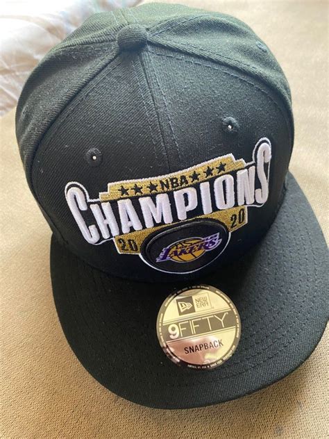 New Era LA Lakers Championship Hat 2020, Men's Fashion, Watches ...