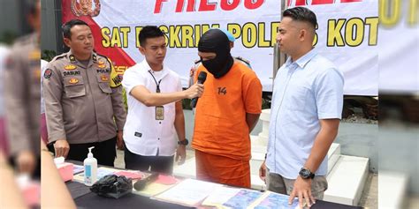 Peras Korban Pakai Modus Ponseks Pria Asal Riau Ditangkap Polisi