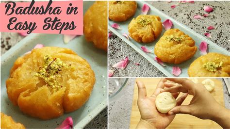 Badusha in Easy Steps / Balushahi Recipe / How to make badusha at home ...