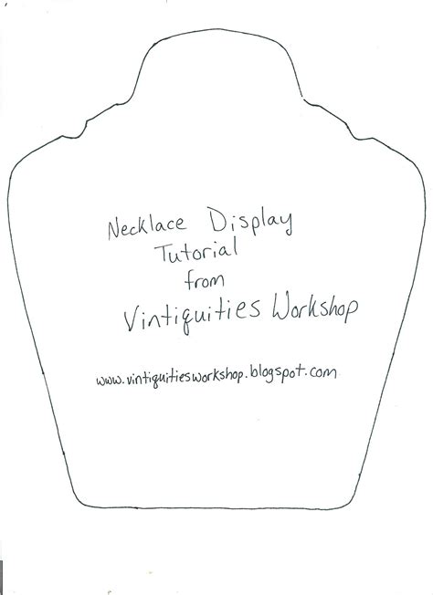 Vintiquities Necklace Display Tutorial