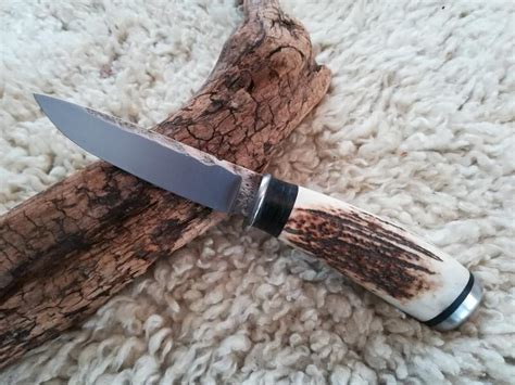 La Forge De Taranis COUTEAU DE CHASSE BOIS DE CERF