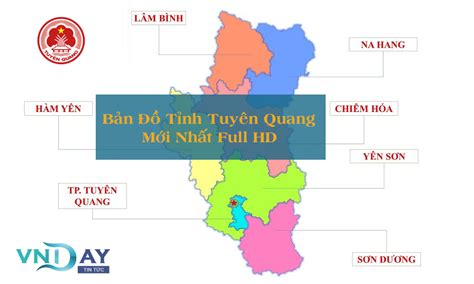 Bản Đồ Hành Chính Tỉnh Tuyên Quang Mới Nhất Full Hd