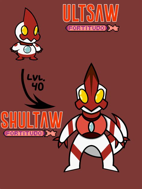 Shark Ultraman Kaiju fusion mon thing : r/fakemon