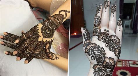 Festivals & Events News | Hartalika Teej 2020 Last-Minute Mehndi Designs: New and Easy Arabic ...