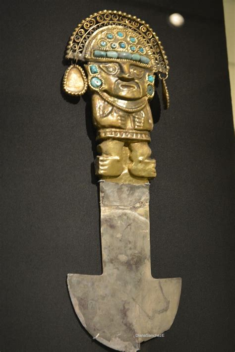 Cuchillo Ceremonial Tumi Sican Labayeque Peru Elaborad Flickr