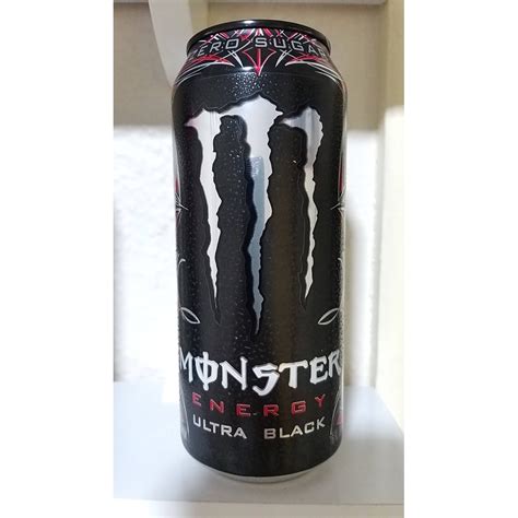 Monster Energy Ultra Black 500ml Shopee Brasil