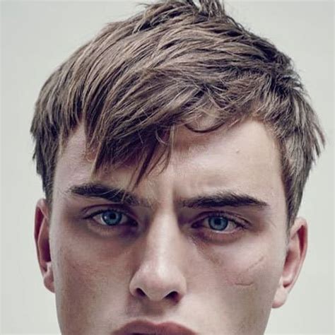 Mens Bangs Hairstyle Different Types And Top 10 Styles