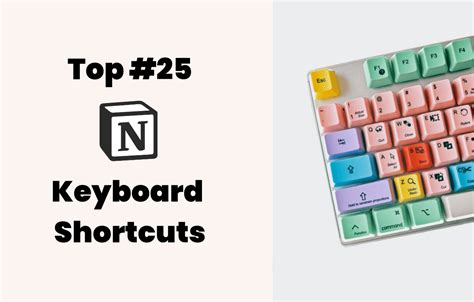 Top Notion Shortcuts For Windows Mac Cheat Sheet