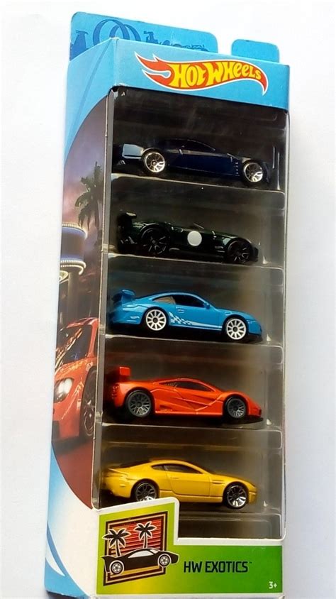 Hot Wheels 5 Pack Autos Exoticos Hw Exotics Mercado Libre