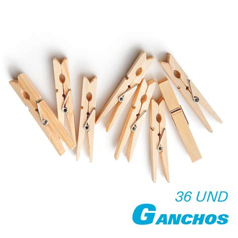 Ganchos De Madera Para Ropa Por Unidades