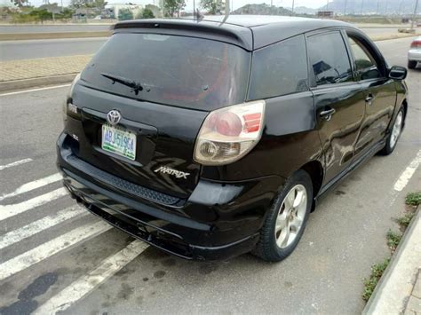 2005 Nigerian Used Toyota Matrix Black 1 25m Autos Nigeria