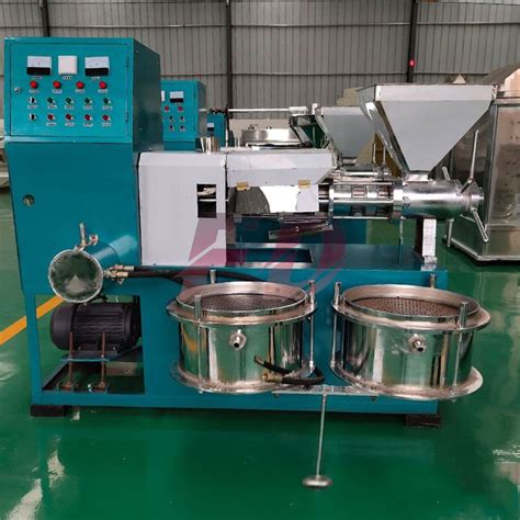 Screw Peanut Sesame Edible Oil Processing Commercial Palm Oil Press