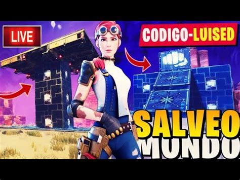 Fortnite Salve O Mundo Ao Vivo Ajudando Rei M Tico Youtube