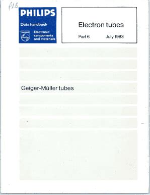 Fillable Online Frank Pocnet Philips Frank S Electron Tube Data