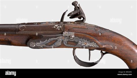 Ein Paar Flintlock Pistolen Tula ca 1810 Fässer Mit Glatter Bohrung